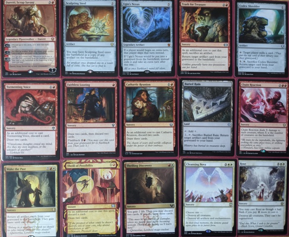 Osgir, the Reconstructor - Artifact EDH Deck (Custom 100 Card Commander Deck)